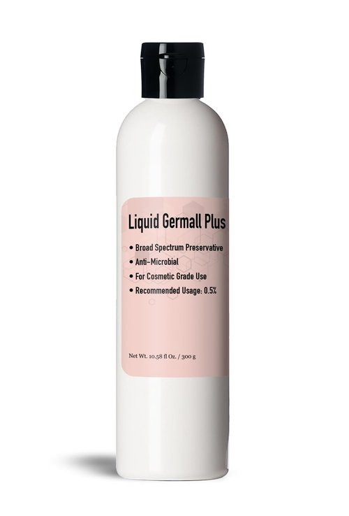 Germall Plus- Natural Preservative (300 Grams / 10.58 Ounce) - Clear Liquid - Excellent Broad Spectrum Preservative Compatible with Most Cosmetic Ingredients Good for Water-Based Formulas