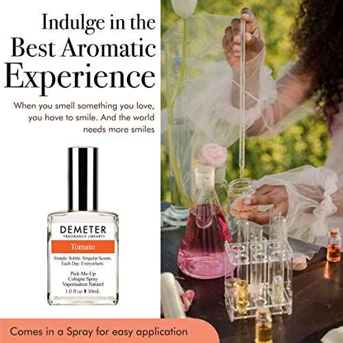 DEMETER Tomato, 1 oz Cologne Spray, Perfume for Women and Men