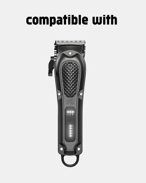 uijino Haokry Hair Clippers Charger Haokry Charger for Haokry Hair Clippers P-8900, 3.3ft Power Cord, 1 Cleaning Brush