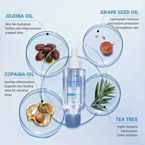 Metyou Ingrown Hair Treatment Oil for Women: V Soothes Redness & Prevents Razor Bumps - After Shave Treatment Oil for Bikini Area, Legs, Underarm and Arm - 80ML