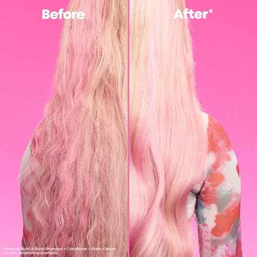Matrix Instacure Build-A-Bond Instant Revival Liquid Mask - Strengthening Hair Repair For Very Damaged Hair, Citric Acid & Squalane, Softens & Smooths, Vegan & Sulfate-Free