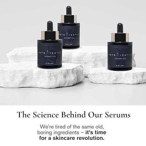 Intoxicated Cosmetics Snake Serum with SYN-AKE¢ç Anti Wrinkle Complex - Reduces Fine Lines and Wrinkles - Hydrating Anti Aging Formula Face Serum - 1 fl oz