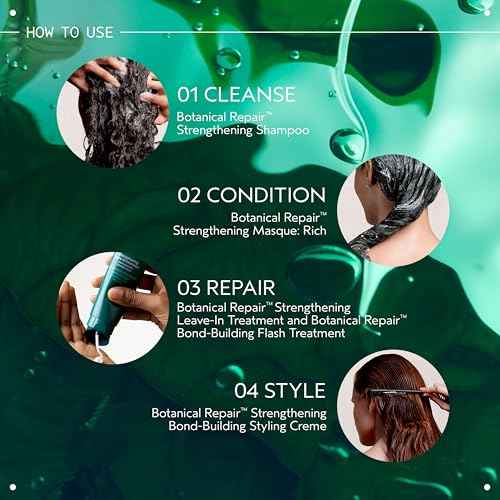 Aveda Botanical Repair Intensive Strengthening Masque Rich | Bond-Building Mask for Stronger Hair | Deep Conditioner | Detangles, Softens Medium to Thick Hair | 94% Naturally Derived*