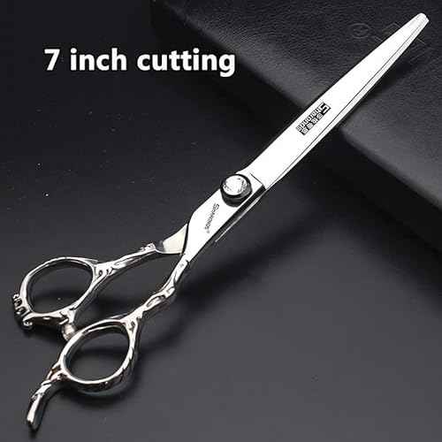 6/7/8 inch Personalized Rose Print Hair Clipper Set (Scissors Set) (7 inch-3pc-B)