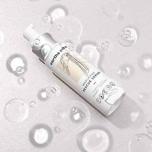 Complete System for Gray Hair, Neutralizes Brassy Tones and Hydrates - Purple Toning Shampoo, Purple Brightening Conditioner, Hair Rescue Serum