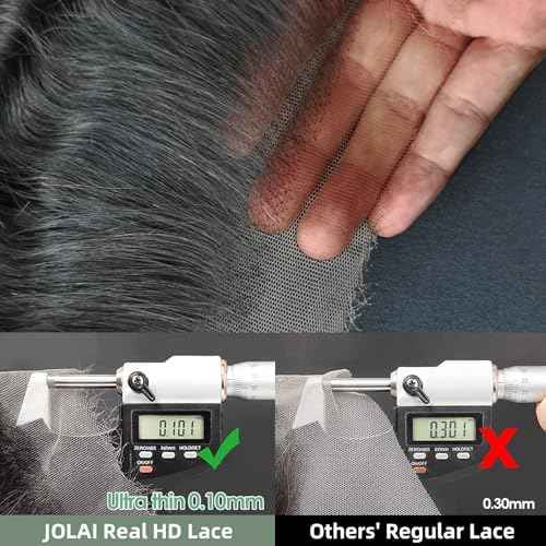 5x5 HD Lace Closure Loose Deep Wave Human Hair 12 Inch - 0.10mm Ultra-thin Invisible Burmese Curly HD Closure 5x5, 100% Pre Plucked Brazilian Raw Virgin Hair Skinlike HD Lace Closure Wet and Wavy
