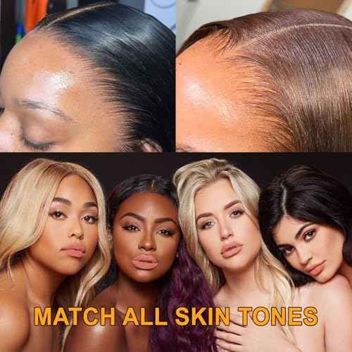 BEEOS 13x6 Skinlike Real HD Lace for Wig Making, 0.1mm Ultra-thin Net Base for Making Lace Frontal, Wigs Accessories for Repairing Wig Cap 1 Pieces