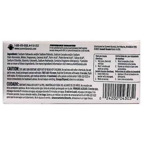 Purex Fels-Naptha Laundry Bar & Stain Remover, 5.0 OZ (Pack of 24)