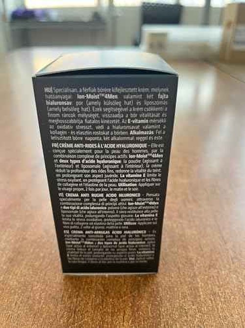 GEROVITAL MEN Anti Wrinkle Face Cream with Hyaluronic Acid, Vitamin E, Facial Skin Care, Moisturizer Face Cream, Anti Aging, 30 milliliters