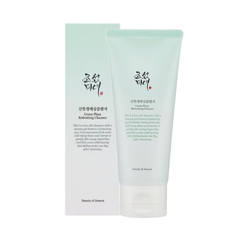Beauty of Joseon Red Bean Refreshing Pore Mask with Green Plum Refreshing Clanser