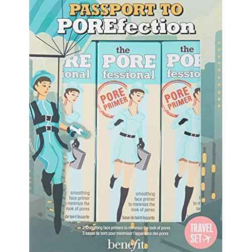 Benefit Passport to Porefection The Porefessional Face Primer 3-piece Set, (3¡¿0.75 Ounce)
