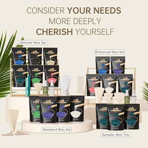 Lifestance Brazilian Bikini Wax Beads | Jasmine | 300g Hard Wax for Hair Removal on Face, Body, Legs - Pearl Beads for Waxing Warmers