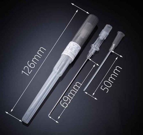 Xiboya textile Pack of 50 Catheter Piercing Needles Tattoo Piercings Tool (16G)