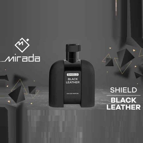 MIRADA Shield Black Leather, 3.4 Fl Oz (Pack of 1)