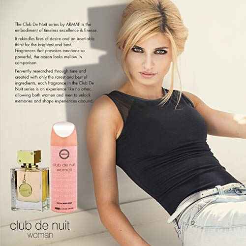Armaf Club De Nuit for Women 2-Piece Set, (3.4 Ounce Eau De Parfum spray + 6.8 Ounce perfume Body Spray)