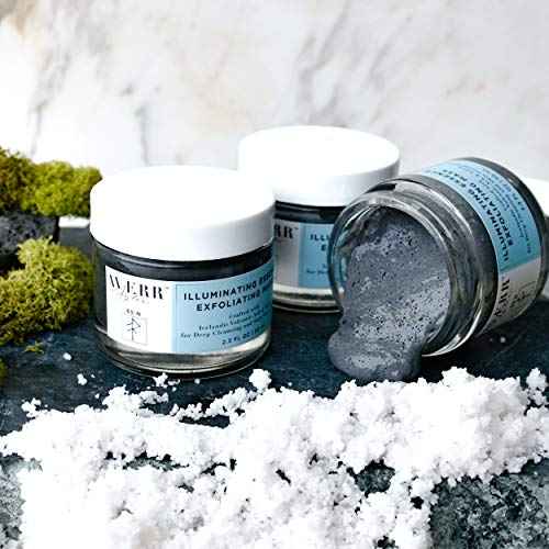 Averr Aglow Illuminating Essence Exfoliating Mask, Peel Dead Skin, Acne, Dark Pores Minimizer, Natural Solution Facial Mask Skin Care, Hydrating Face Treatment