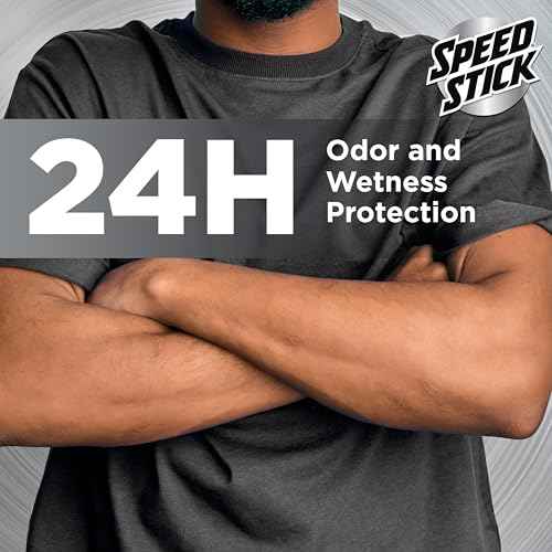 Speed Stick Men's Antiperspirant Deodorant, Irish Spring Scented, 3 Ounce, 4 Pack