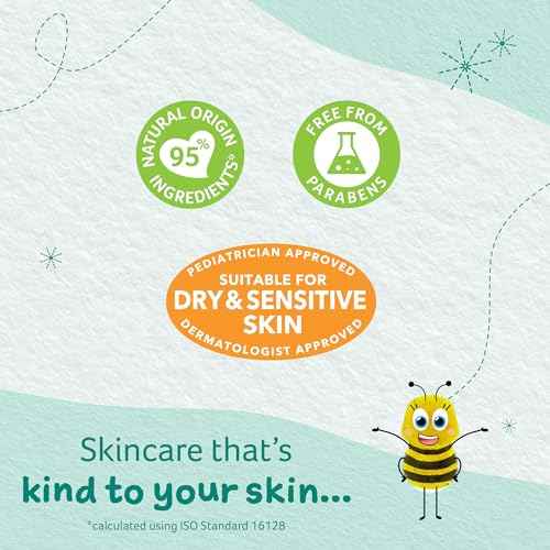 Childs Farm, OatDerma Baby Wash, Fragrance-Free, Gently Cleanses and Soothes, Suitable for Newborns with Dry, Eczema-prone, Sensitive Skin, 8.4 Fl Oz