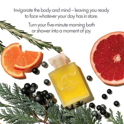 Aromatherapy Associates Revive Morning Bath and Shower Oil ? Hydrating Oil with 3 Essential Oils to Refresh Mind, Body, and Spirit (1.86 oz)