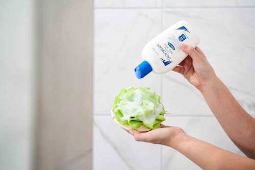 Vanicream Moisturizing Cream with Pump (16 Oz), Gentle Body Wash (12 Oz) & Gentle Facial Cleanser with Pump Dispenser, (8 Oz)