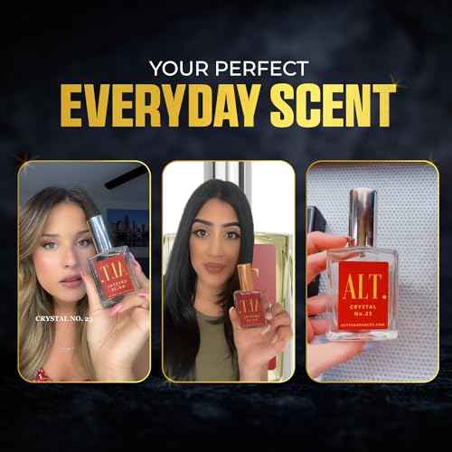 ALT. FRAGRANCES Crystal No. 23 Extrait de Parfum Unisex Perfume Inspired by Baccarat Rouge 540 Perfume 60ml