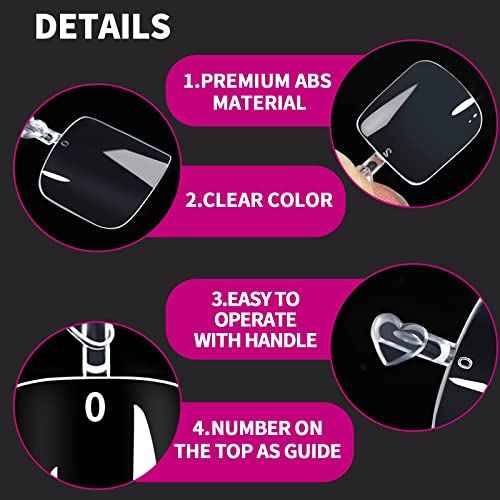 Teenitor Press On Toenail Tips with Glue, Clear False Toenails Kit, Acrylic Toe Tips