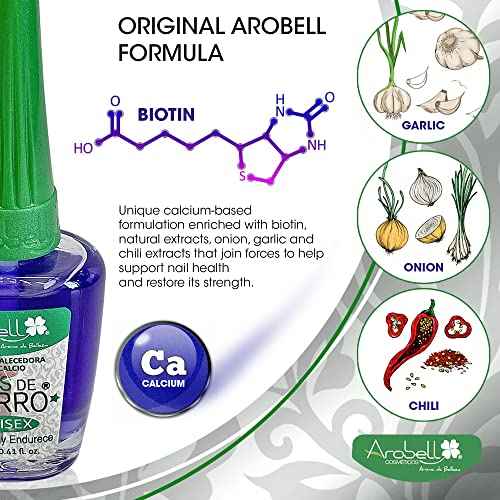 Iron Nail Hardener, No more brittle nails, for Unisex, 0.4 Ounce