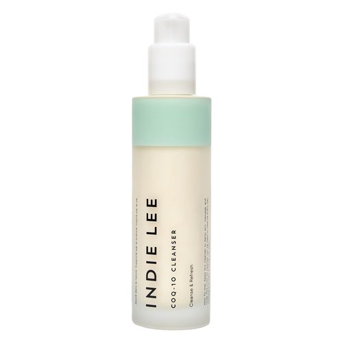 Indie Lee Coq 10 Cleanser - Cream-to-Milk Facial Cleanser Enriched with Hydrating Grape Seed & Jojoba Oil and Soothing Aloe Vera for a Nourished, Healthy Glow (125 Fl Oz)