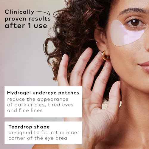The Good Patch Brighten Up Hydrogel Under Eye Patches for Dark Circles and Puffy Eyes, Made with Niacinamide, Vitamin K, Pine Leaf Extract, Clinically Proven (12 Total Patch Sets)