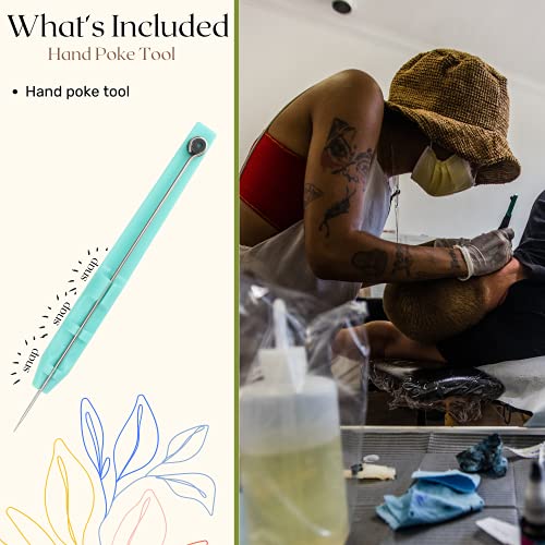 Looney Zoo - Premium Hand Poke Tattoo Kits- Professionally Designed, Hand Poke And Stick Tattoo Kits for Safe & Stick And Poke Tattoos - The Ultimate DIY Tattoo Kit for Pros/Beginners