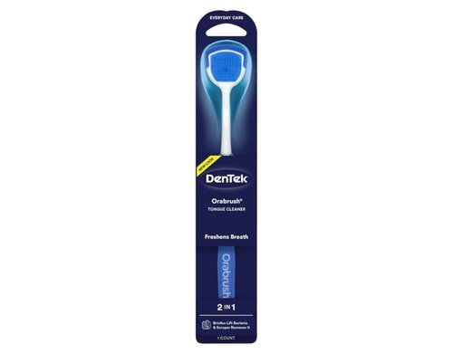 Dentek Orabrush Tongue Cleaner (Colors May Vary) Pack of 6