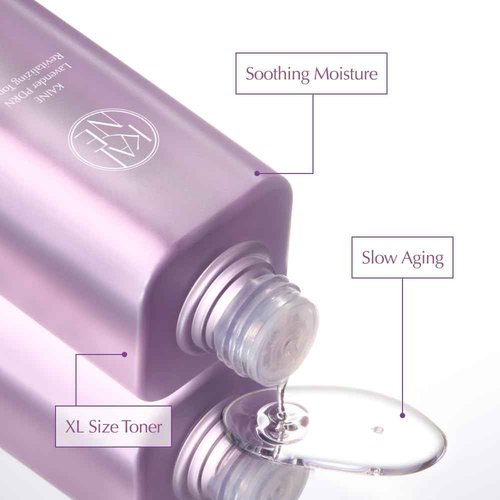 KAINE Lavender PDRN Revitalizing Toner | Hydrating, Soothing, and Supporting Skin Barrier for Dull, Dry, and Irritated Skin | Korean Skincare (300ml / 10.14 fl. oz.)