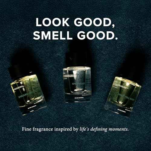 Blind Barber Shinjuku Mood Eau De Parfum - Smoky Cologne for Men - Notes of Tea, Suede, Birch Tar & Lavender - Long Lasting Perfumes for Men (1.69 Fl oz)