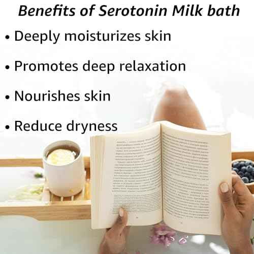 Creamy Coconut Lavender Milk Bath Soak Powder Moisturize Skin Calm Vanilla Luxury Spa Salt Destress Relaxation Gift for Women Perfect Stocking Stuffer
