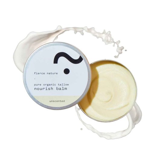 fierce nature - Pure Organic Tallow Nourish Balm (Unscented) - 100g