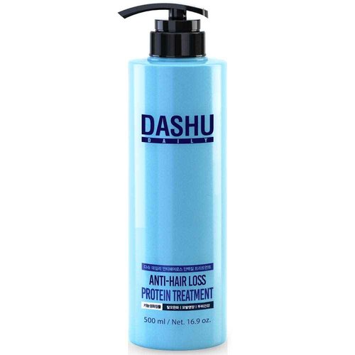 DASHU Daily Hair Protein for Hair Fall 16.9 fl oz | Hair Cream for Dry Damaged Hair | Hair Softener for Coarse Hair with Hydrolyzed Wheat Protein