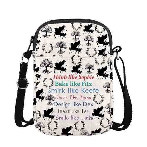 XYANFA KOTLC Gifts Makeup Bag Keeper Fans Gift Bookish Gift Team Foster Keefe Merch Reader Cosmetic Bag