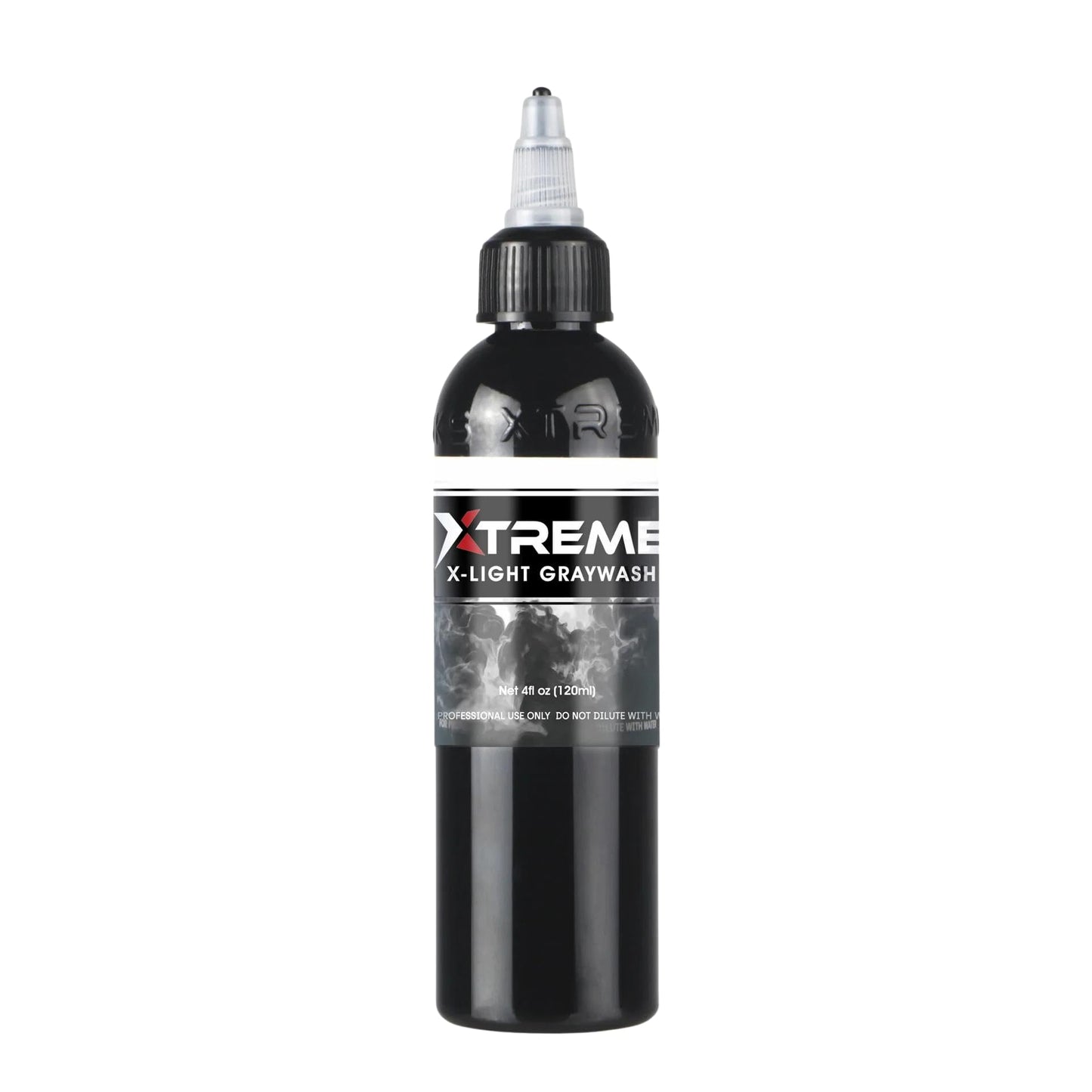 Xtreme Ink Greywashes, Unleash Artistry with Subtle Shades, Extra Light, Light, Medium, and Dark Graywash, Ethical, Sterilized, and Ready-to-Use Tattoo Pigment Dispersion (XX-Light Greywash, 1 oz)