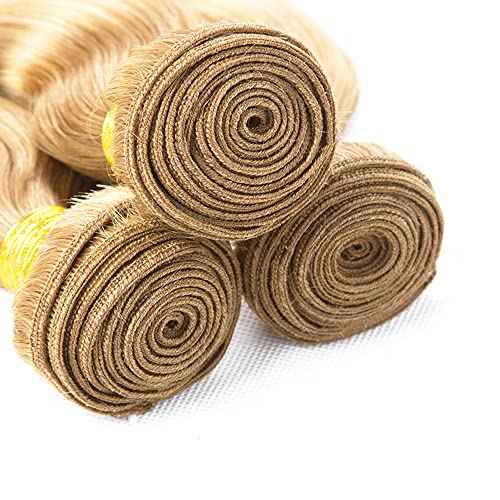 Blonde Bundles Human Hair 613 Bundles P27/613 Deep Wave Human Hair Bundle 18 18 18 inch Blonde Deep Wave Bundle