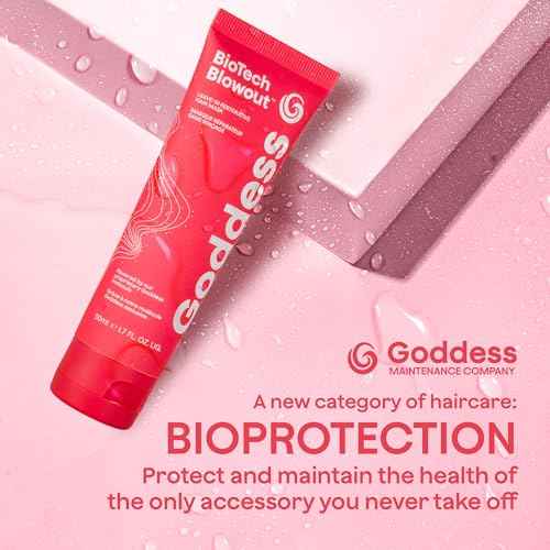 Biotech Blowout Leave-In Restorative Hair Mask, Heat Protectant for Hair & Strengthening Treatment for Frizz-Free Volume, Repairs & Shields Up to 450 F, 1.7 Fl Oz