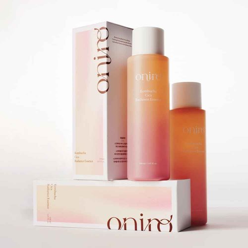 Oniro Kombucha CICA Radiance Essence Facial Toners | Skin Radiance, CICA, Carnosine, Xylitol | The Essence moisturizes and soothes The Skin | Korean Skin Care | 5.07 fl oz