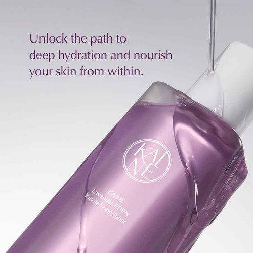 KAINE Lavender PDRN Revitalizing Toner | Hydrating, Soothing, and Supporting Skin Barrier for Dull, Dry, and Irritated Skin | Korean Skincare (300ml / 10.14 fl. oz.)