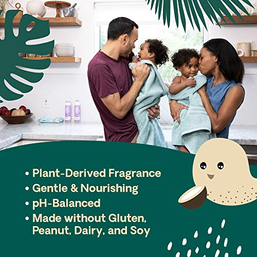 Hello Bello Kids Shampoo & Body Wash - Gentle Hypoallergenic Formula - Vegan and Cruelty-Free - Creamy Coconut Scented - 10 fl oz