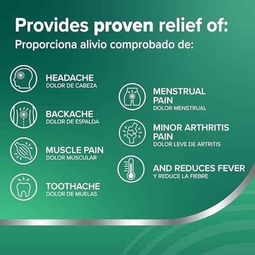 Aspirina Pain Reliever, 500mg Aspirin Medicine, Headache Relief, 50 Count