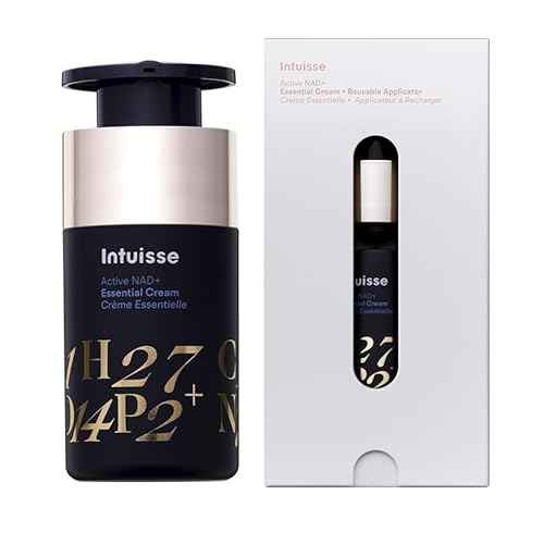 NAD+ Essential Cream ? Rejuvenating Cream with Natural Peptides & Squalane - 5% Pharma-Grade NAD+ Advanced Liposomal Formula ? Skin Tightening, Plumping, Intensely Hydrating - 15ml