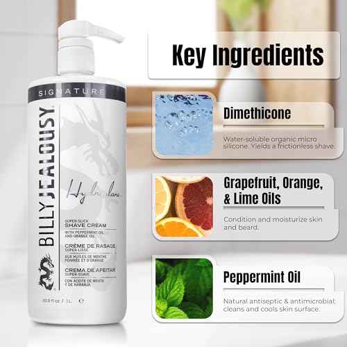 Billy Jealousy Hydroplane Foamless Super-Slick Mens Shave Cream