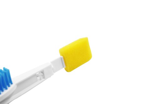KMINA - Long Handled Foot Brush and Toe Cleaner for Disabled, Seniors, Long Reach Foot Scrubber (Includes Spare Parts)