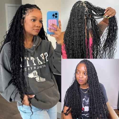 Pre Divided Bulk Human Hair for Boho Braids Deep Wave Bundles for Briding Brazilian Virgin Human Hair Curly Bulk Crochet Hair No Weft Extensions for Black Women 20Inch 640 Roots 200g