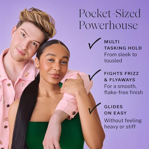 JVN StyleFix Hair Wax Styling Stick, 0.6 Oz, Controls Frizz, Tames Flyaways & Baby Hairs for All Day Hold for Women and Men, Perfect for On the Go, Silicone Free