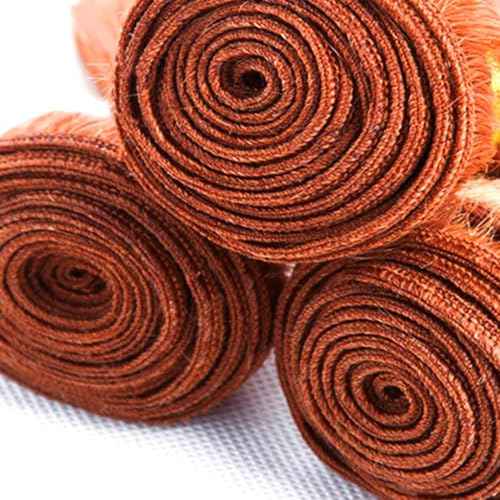 Ginger Orange Bundles Human Hair 26 28 30 Inch Jerry Curly Wave Human Hair Bundles Orange 350 Bundles Unprocessed Brazilian Virgin Hair Quick Weave Hair for Black Women
